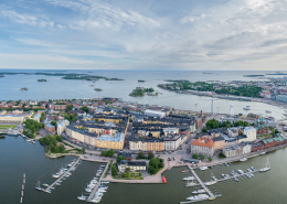 Ilmakuva Katajanokalta, Akordin toimistotalo